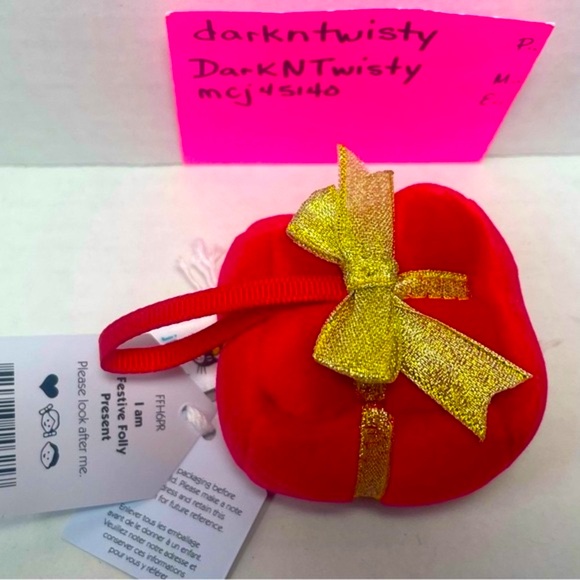 BNWT Jellycat I am Festive Folly Present Ornament Benefits Local Food Bank! - Picture 5 of 10